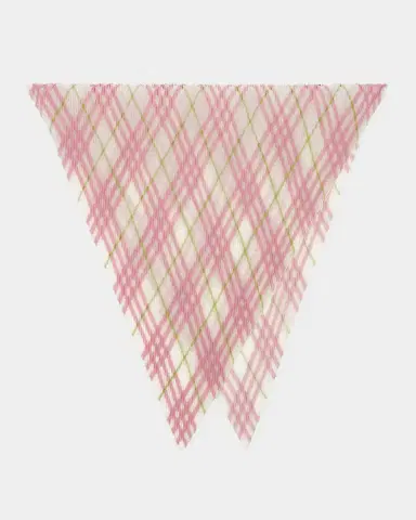 Burberry Sheer Silk Chiffon Check Scarf | Thumbnail 2 Burberry Sheer Silk Chiffon Check Scarf | Thumbnail 2