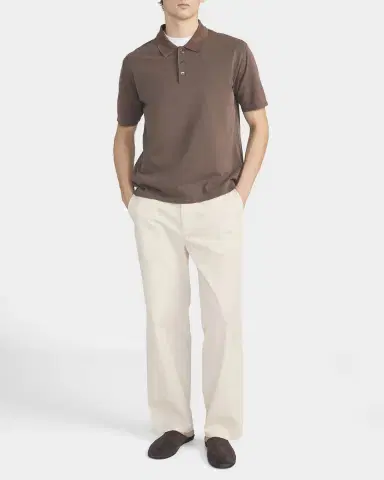 FRAME Men 's Cotton Relaxed Straight-Leg Pants | Thumbnail 2 FRAME Men 's Cotton Relaxed Straight-Leg Pants | Thumbnail 2