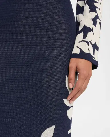 MISA Los Angeles Shae Fitted Floral Maxi Skirt | Thumbnail 5 MISA Los Angeles Shae Fitted Floral Maxi Skirt | Thumbnail 5