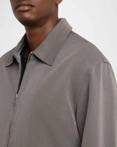 FRAME Men 's Cotton Canvas Trucker Jacket | Thumbnail 5 FRAME Men 's Cotton Canvas Trucker Jacket | Thumbnail 5