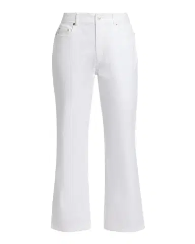 Cinq à Sept Stevie Lace Cropped Flare Jeans | Thumbnail 1 Cinq à Sept Stevie Lace Cropped Flare Jeans | Thumbnail 1