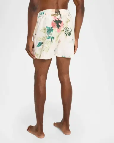 SIMKHAI Men's Lowell Watercolor Floral Swim Shorts | Thumbnail 3 SIMKHAI Men's Lowell Watercolor Floral Swim Shorts | Thumbnail 3