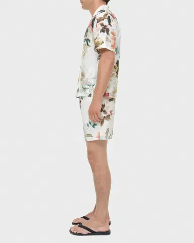 SIMKHAI Men's Lowell Watercolor Floral Swim Shorts | Thumbnail 6 SIMKHAI Men's Lowell Watercolor Floral Swim Shorts | Thumbnail 6