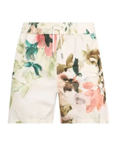 SIMKHAI Men's Lowell Watercolor Floral Swim Shorts | Thumbnail 1 SIMKHAI Men's Lowell Watercolor Floral Swim Shorts | Thumbnail 1