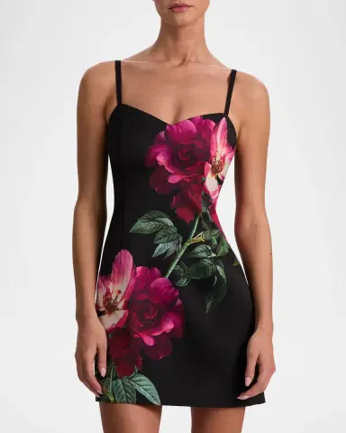 ALICE + OLIVIA Nina Sweetheart Mini Dress | Thumbnail 4 ALICE + OLIVIA Nina Sweetheart Mini Dress | Thumbnail 4