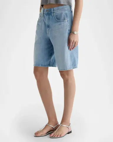 AG Jeans Hattie Wide-Leg Rigid Denim Shorts | Thumbnail 4 AG Jeans Hattie Wide-Leg Rigid Denim Shorts | Thumbnail 4