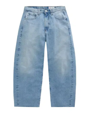 AG Jeans Hattie Cropped Comfort Stretch Barrel Jeans | Thumbnail 1 AG Jeans Hattie Cropped Comfort Stretch Barrel Jeans | Thumbnail 1