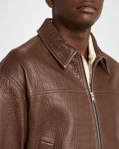 FRAME Textured Leather Jacket | Thumbnail 5 FRAME Textured Leather Jacket | Thumbnail 5