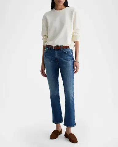 AG Jeans Mari Cropped Stretch Denim Jeans | Thumbnail 2 AG Jeans Mari Cropped Stretch Denim Jeans | Thumbnail 2