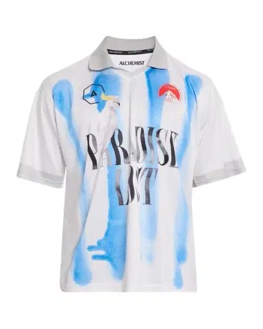 Alchemist Men's Paradise Lost Graphic-Print Polo Shirt | Thumbnail 1 Alchemist Men's Paradise Lost Graphic-Print Polo Shirt | Thumbnail 1