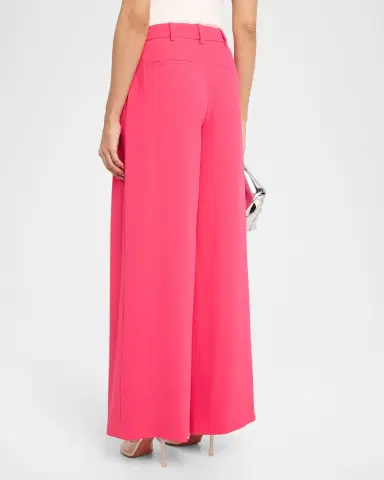 ALICE + OLIVIA Blaire High-Rise Pleated Trousers | Thumbnail 2 ALICE + OLIVIA Blaire High-Rise Pleated Trousers | Thumbnail 2