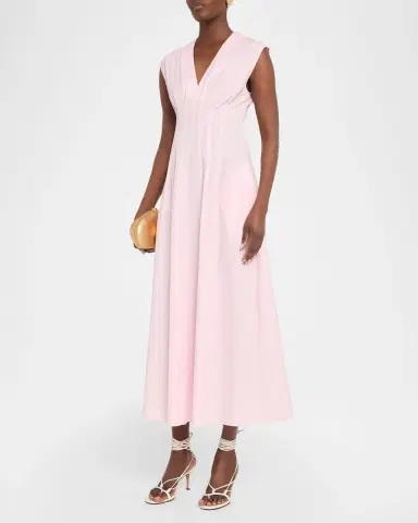 Rag & Bone Ines Sleeveless Poplin Maxi Dress | Thumbnail 3 Rag & Bone Ines Sleeveless Poplin Maxi Dress | Thumbnail 3