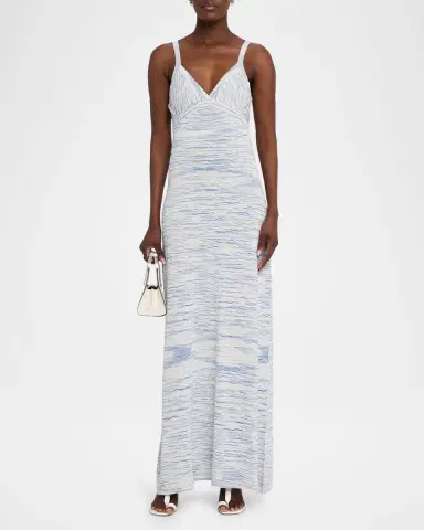 Melissa Odabash Colada Space-Dyed Maxi Dress | Thumbnail 2 Melissa Odabash Colada Space-Dyed Maxi Dress | Thumbnail 2