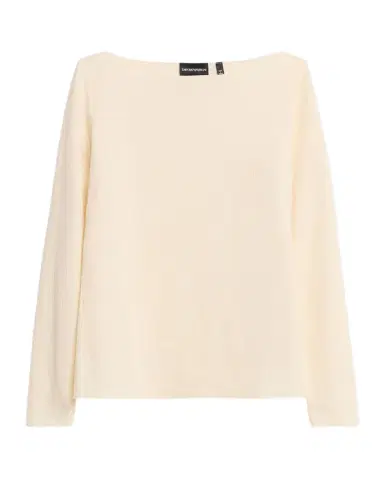 Emporio Armani Bateau-Neck Pullover Sweater | Thumbnail 1 Emporio Armani Bateau-Neck Pullover Sweater | Thumbnail 1
