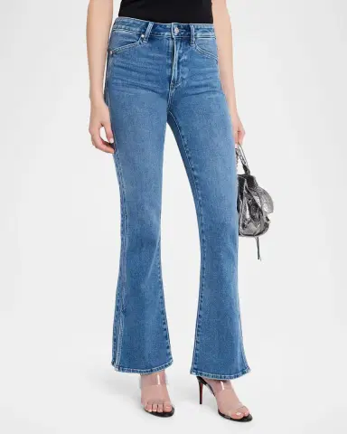 PAIGE Laurel Canyon High-Rise Jeans with Vent | Thumbnail 4 PAIGE Laurel Canyon High-Rise Jeans with Vent | Thumbnail 4