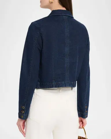 PAIGE Lydia Denim Jacket | Thumbnail 3 PAIGE Lydia Denim Jacket | Thumbnail 3
