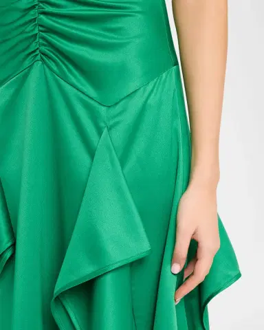 Aknvas Morgan Satin Gown | Thumbnail 5 Aknvas Morgan Satin Gown | Thumbnail 5