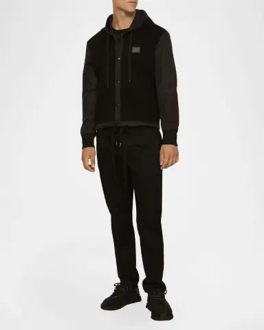 Dolce & Gabbana Core Stretch-Cotton Drawstring Joggers | Thumbnail 2 Dolce & Gabbana Core Stretch-Cotton Drawstring Joggers | Thumbnail 2
