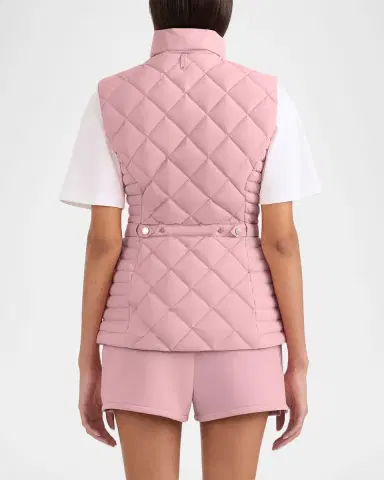 Mackage Stefania Diamond-Quilted Down Vest | Thumbnail 2 Mackage Stefania Diamond-Quilted Down Vest | Thumbnail 2