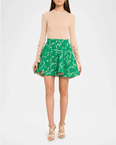 Aknvas Kalle Guipure Lace Circle Skirt | Thumbnail 2 Aknvas Kalle Guipure Lace Circle Skirt | Thumbnail 2