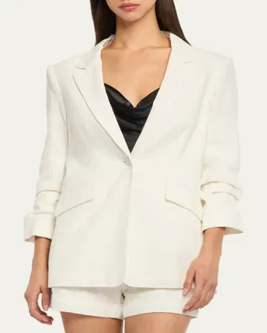 Cinq à Sept Kylie Linen Blazer | Thumbnail 3 Cinq à Sept Kylie Linen Blazer | Thumbnail 3