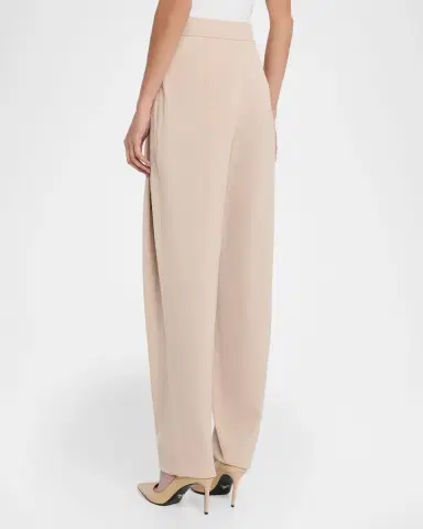 Emporio Armani Tapered Washed Twill Trousers | Thumbnail 3 Emporio Armani Tapered Washed Twill Trousers | Thumbnail 3
