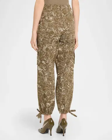 Cinq à Sept Garden Doodle Cargo Pants | Thumbnail 3 Cinq à Sept Garden Doodle Cargo Pants | Thumbnail 3