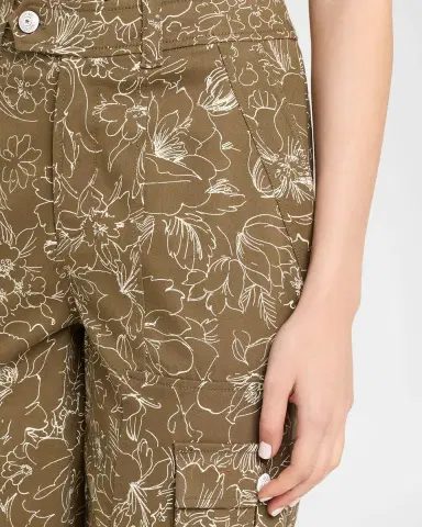 Cinq à Sept Garden Doodle Cargo Pants | Thumbnail 5 Cinq à Sept Garden Doodle Cargo Pants | Thumbnail 5