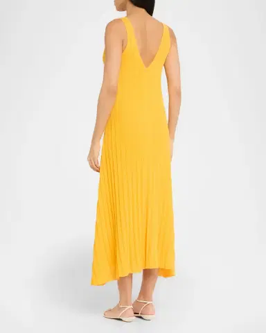 Solid and Striped The Velmira Ribbed Coverup Midi Dress | Thumbnail 3 Solid and Striped The Velmira Ribbed Coverup Midi Dress | Thumbnail 3