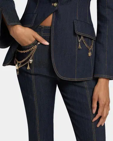 Cinq à Sept Shailene Love Token Jeans | Thumbnail 4 Cinq à Sept Shailene Love Token Jeans | Thumbnail 4
