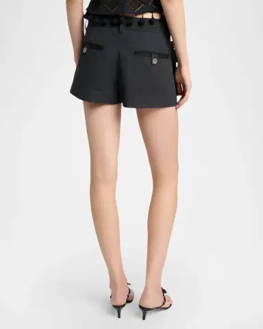 Isabel Marant Barta Pleated Cargo Shorts | Thumbnail 2 Isabel Marant Barta Pleated Cargo Shorts | Thumbnail 2
