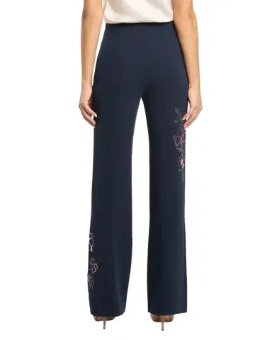 Cinq à Sept Kingsley Blooming Linework Pants | Thumbnail 1 Cinq à Sept Kingsley Blooming Linework Pants | Thumbnail 1