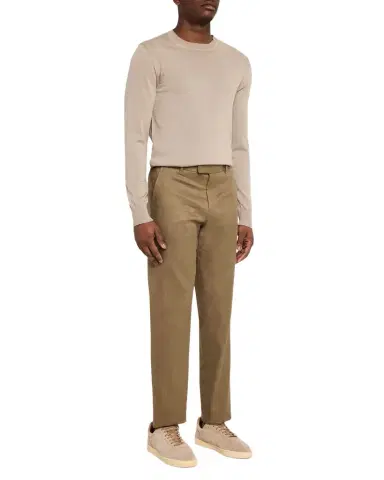Vince Men 's Owen Athletic Linen-Cotton Extended-Tab Pants | Thumbnail 1 Vince Men 's Owen Athletic Linen-Cotton Extended-Tab Pants | Thumbnail 1