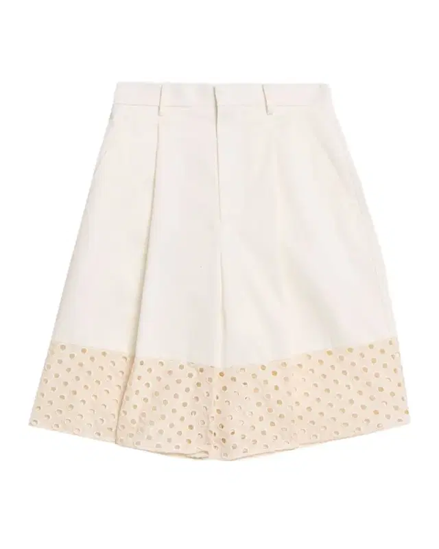 Cotton Wide-Leg Bermuda Shorts Cotton Wide-Leg Bermuda Shorts