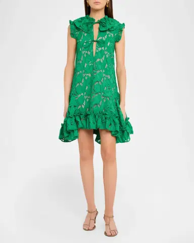 Aknvas Nora Guipure Lace Mini Dress | Thumbnail 2 Aknvas Nora Guipure Lace Mini Dress | Thumbnail 2