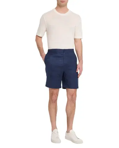 Bugatchi Men's Aerolinen Drawstring Shorts | Thumbnail 1 Bugatchi Men's Aerolinen Drawstring Shorts | Thumbnail 1