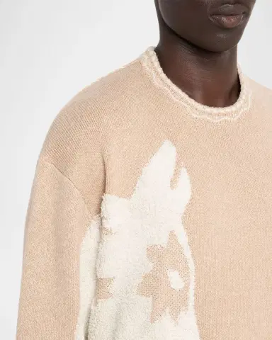 Scotch & Soda Men's Jacquard Loose Pullover Sweater | Thumbnail 5 Scotch & Soda Men's Jacquard Loose Pullover Sweater | Thumbnail 5