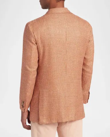 Kiton Men's Cashmere, Wool and Silk Woven Sport Coat | Thumbnail 2 Kiton Men's Cashmere, Wool and Silk Woven Sport Coat | Thumbnail 2