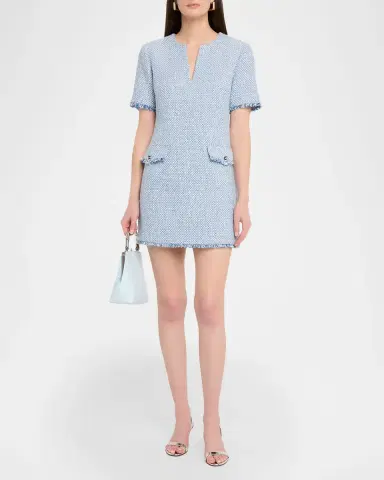 Toccin Blythe Tweed Mini Dress | Thumbnail 2 Toccin Blythe Tweed Mini Dress | Thumbnail 2