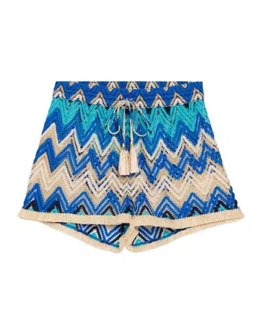 Ramy Brook Chevron Duke Shorts | Thumbnail 1 Ramy Brook Chevron Duke Shorts | Thumbnail 1
