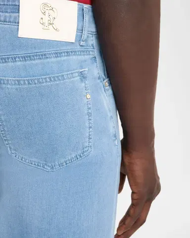 Stefano Ricci Five-Pocket Cotton-Blend Jeans | Thumbnail 5 Stefano Ricci Five-Pocket Cotton-Blend Jeans | Thumbnail 5