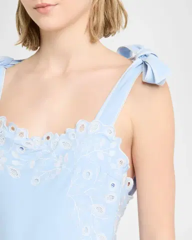 Simkhai Laurie Embroidered One-Piece Swimsuit | Thumbnail 3 Simkhai Laurie Embroidered One-Piece Swimsuit | Thumbnail 3