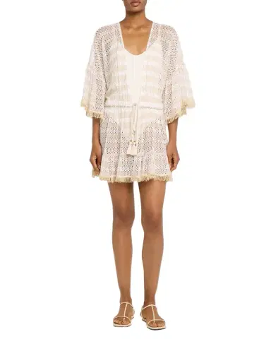 Ramy Brook Jewel Striped Knit Coverup Dress | Thumbnail 1 Ramy Brook Jewel Striped Knit Coverup Dress | Thumbnail 1