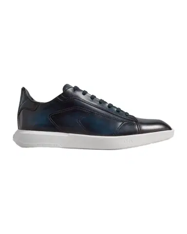 Berluti Men's Stellar Leather Low-Top Sneakers | Thumbnail 1 Berluti Men's Stellar Leather Low-Top Sneakers | Thumbnail 1