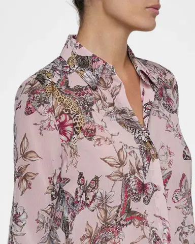L'Agence Laurent Button-Front Blouse | Thumbnail 5 L'Agence Laurent Button-Front Blouse | Thumbnail 5