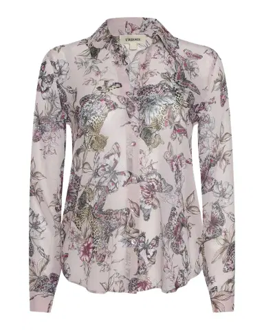 L'Agence Laurent Button-Front Blouse | Thumbnail 1 L'Agence Laurent Button-Front Blouse | Thumbnail 1