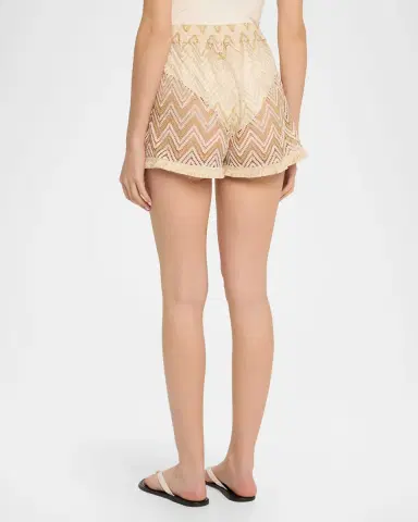 Ramy Brook Chevron Duke Coverup Shorts | Thumbnail 3 Ramy Brook Chevron Duke Coverup Shorts | Thumbnail 3