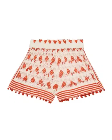 Ramy Brook Cordelia Crochet Coverup Mini Shorts | Thumbnail 1 Ramy Brook Cordelia Crochet Coverup Mini Shorts | Thumbnail 1