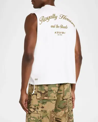 Ksubi Men's Royalty Halen Sleeveless T-Shirt | Thumbnail 3 Ksubi Men's Royalty Halen Sleeveless T-Shirt | Thumbnail 3