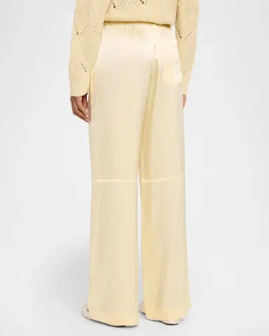 Sablyn Lexi Wide-Leg Silk Pants | Thumbnail 3 Sablyn Lexi Wide-Leg Silk Pants | Thumbnail 3